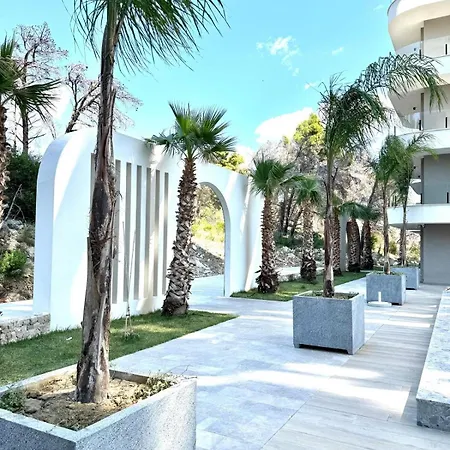 Marina Luxury Shengjin, Basen, Widok Apartment *